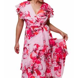 NEW HUTCH the cezza dress in floral